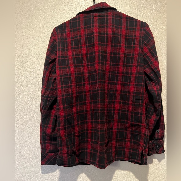 Ecko Unltd red and black flannel - Picture 3 of 4
